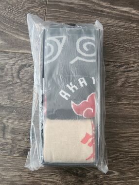 Bioworld Naruto Shippuden 3 Pair Crew Socks - Brand New